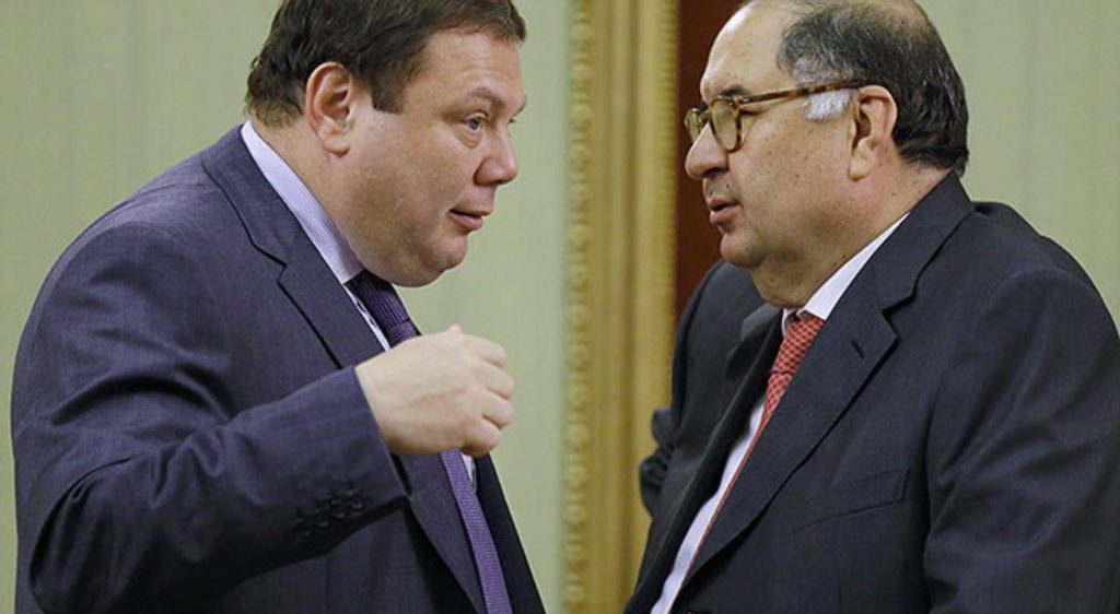 Михаил Фридман и Алишер Усманов