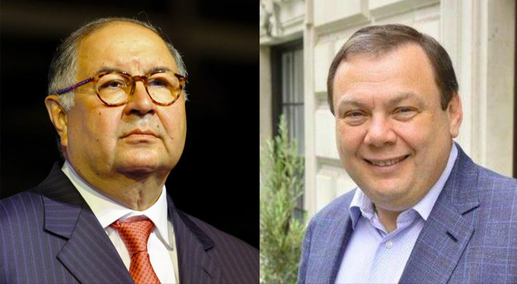 Алишер Усманов и Михаил Фридман