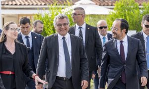 Никос Христодулидис и Туфан Эрхюрман