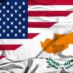 Флаги Кипра и США
