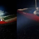 Спасательная операция в море у Пафоса