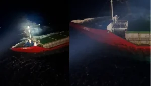 Спасательная операция в море у Пафоса
