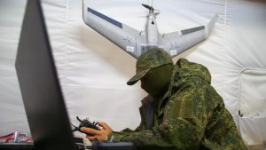 Российский оператор беспилотника
