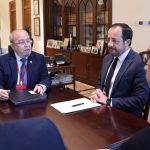 Никос Христодулидис и мэр Фамагусты Симос Иоанну
