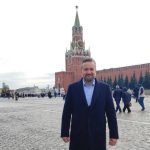 Депутат Европарламента от Словакии Любош Блага на Красной площади в Москве