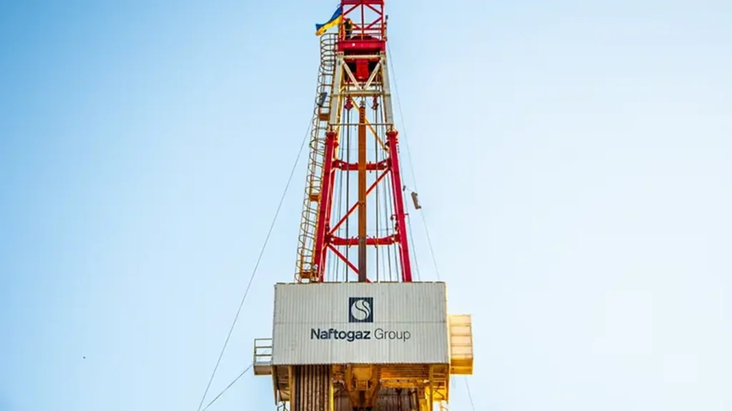 Буровая установка «Нафтогаза»