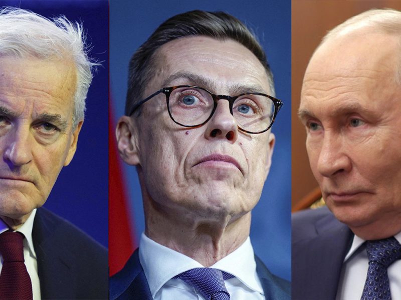Александер Стубб и Владимир Путин