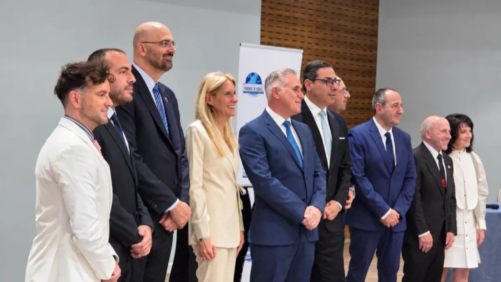 Депутаты кипрского парламента на учреждении кипрского отделения Transatlantic Friends of Israel